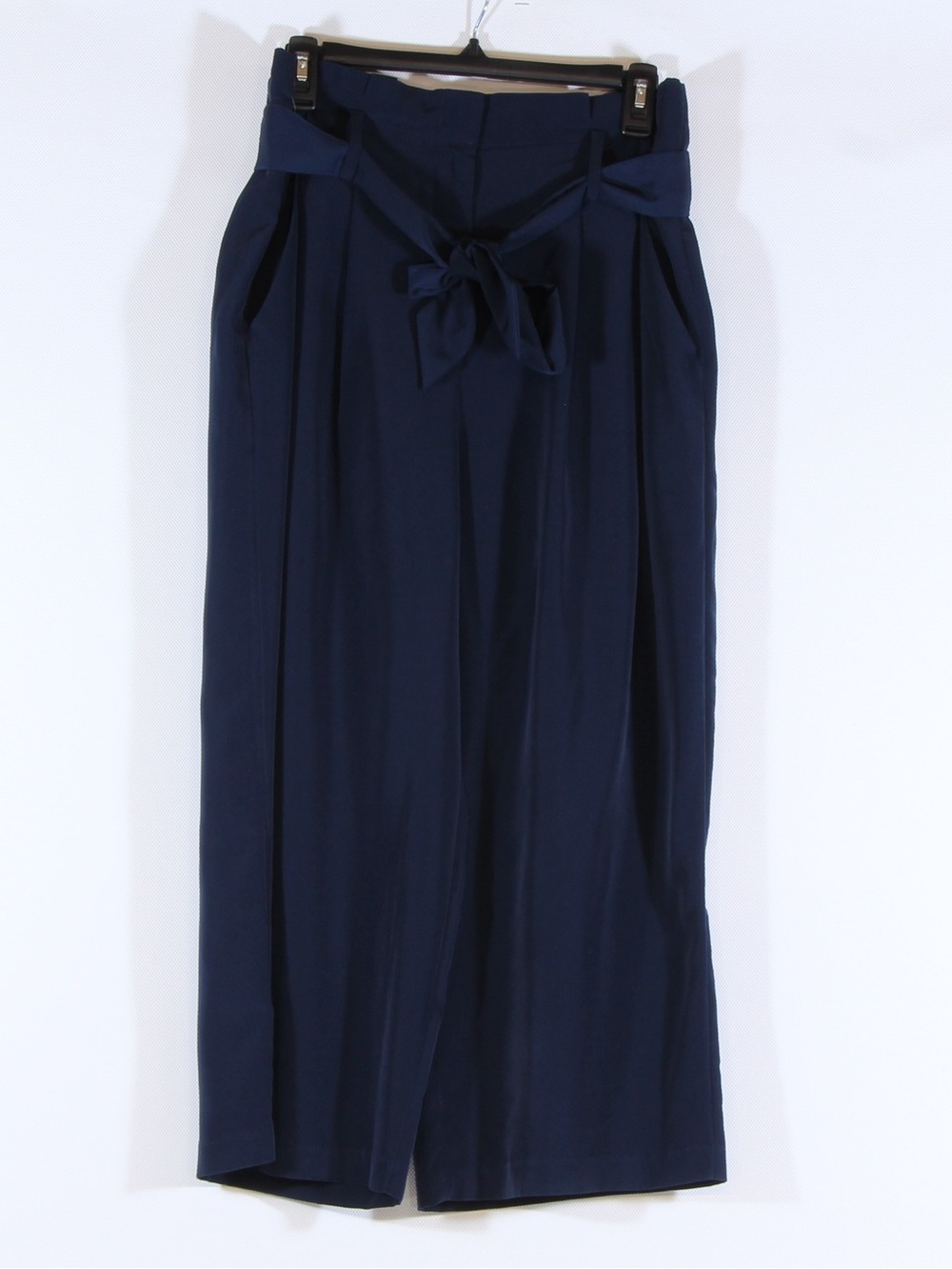 MICHAEL Michael Kors Navy Blue Wide-Leg Palazzo with Tie NWOT